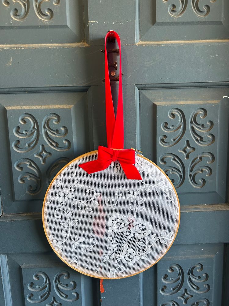 Christmas wreath decor 