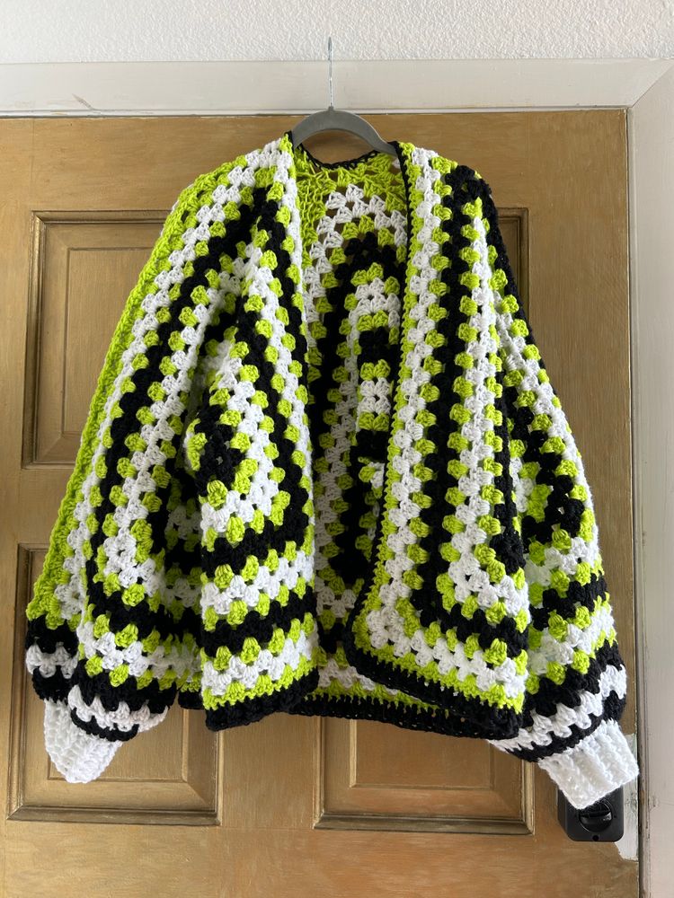 Custom crochet sweater