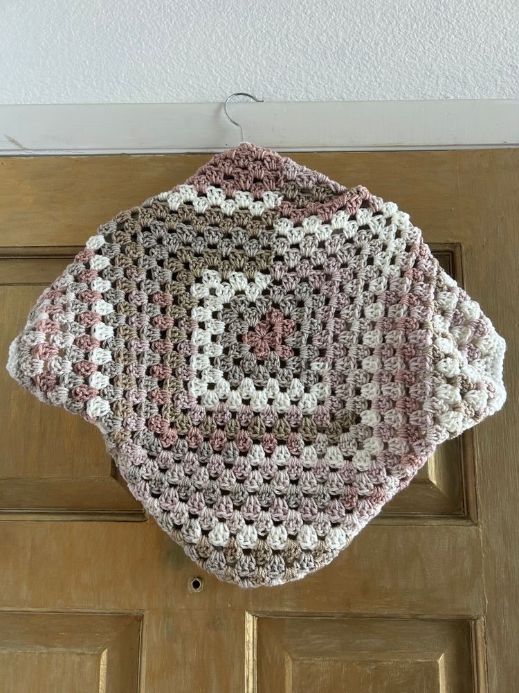 Crochet cocoon shrug sweater 