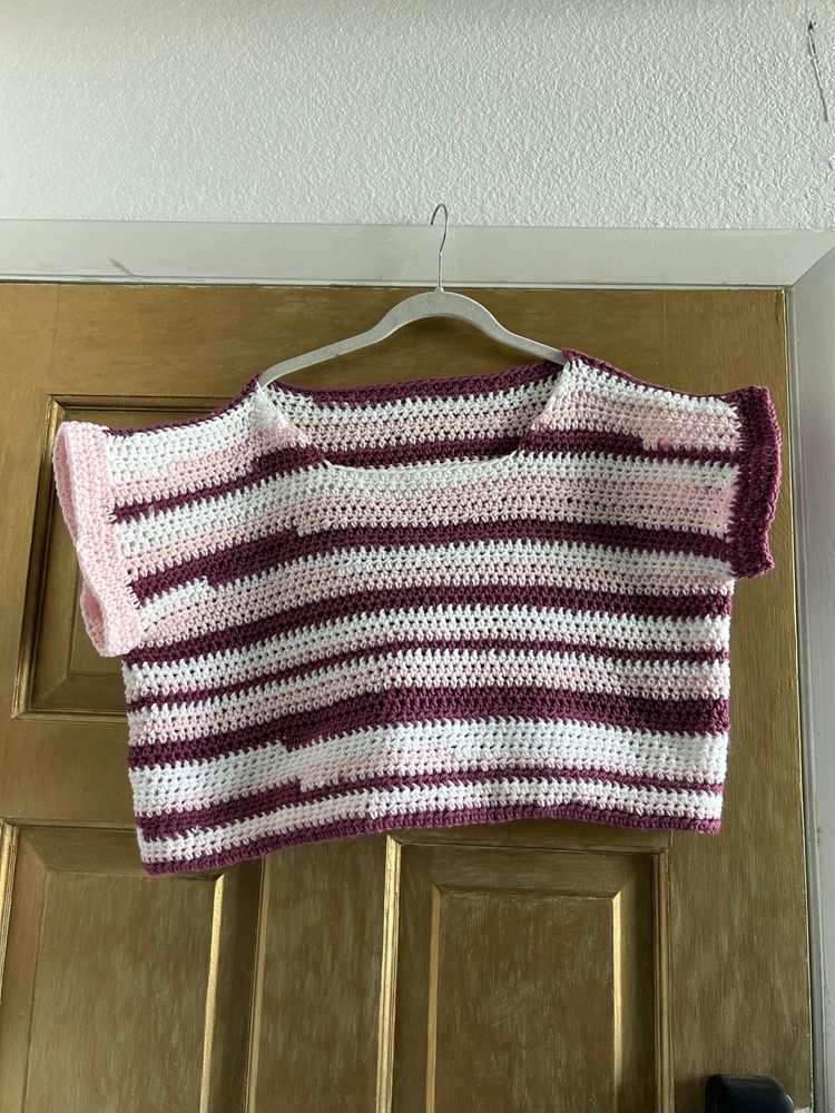 Crochet crop top 
