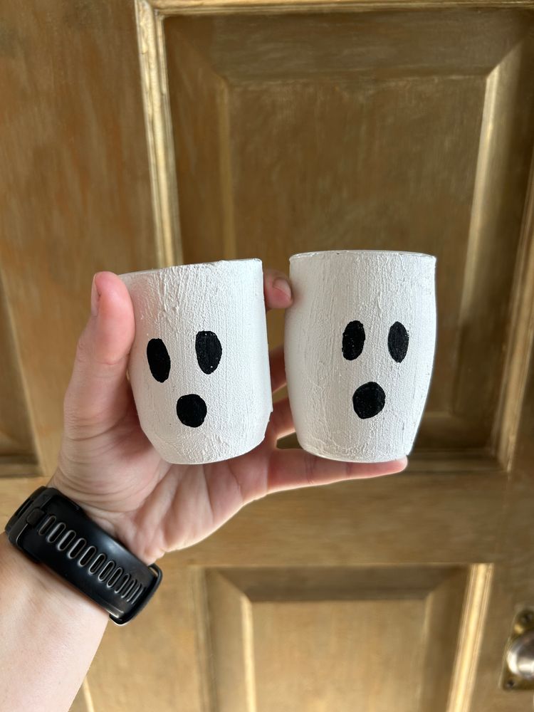 Ghost candle holders 