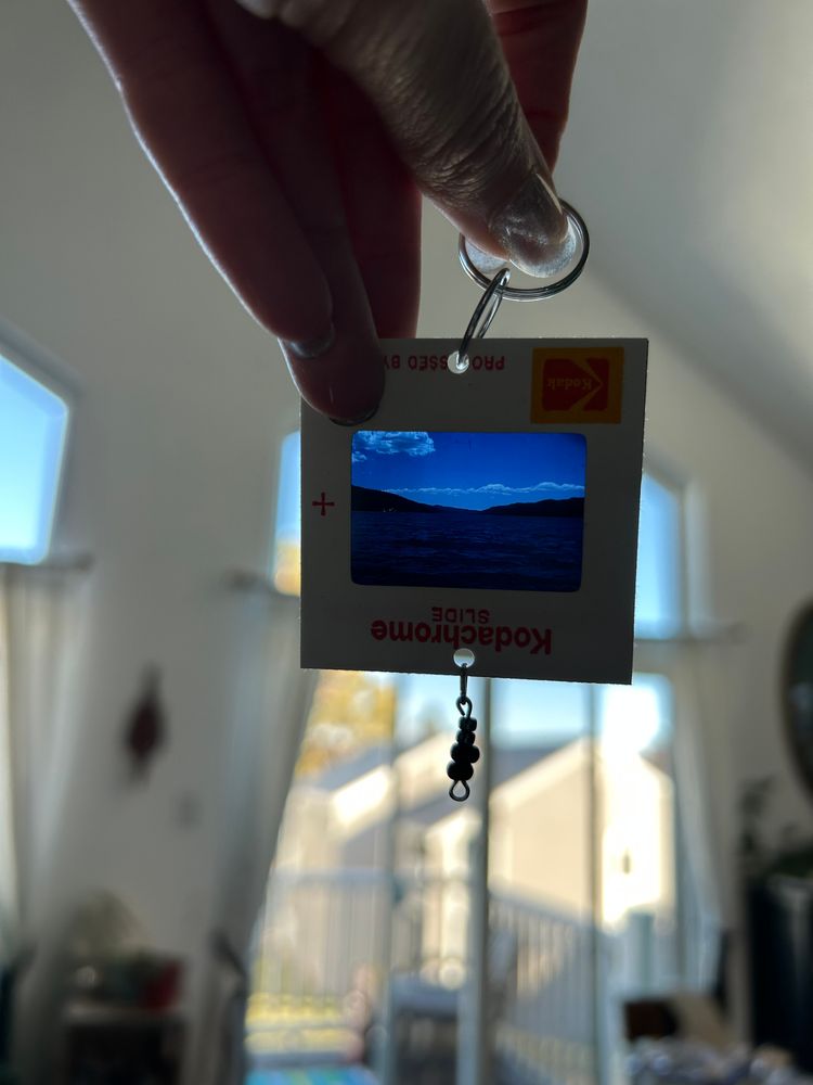 Upcycled keychain 
