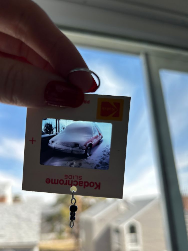Upcycled keychain 
